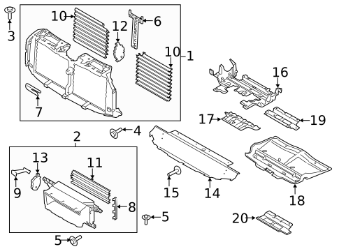 Splash Shields for 2018 Ford F-150 #0