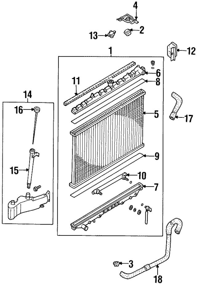 2160645V25 - : Trans Cooler for Nissan: 300ZX Image
