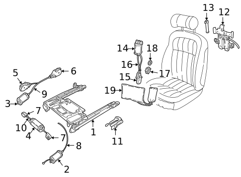 Tracks & Components for 2003 Jaguar XJR #0