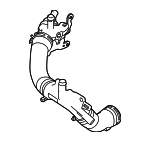 104123593 - Cooling System: By-Pass Pipe for Land-Rover Image image