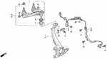 90114SB0000 - Chassis: BOLT-WASHER (6X12) for Acura Image image