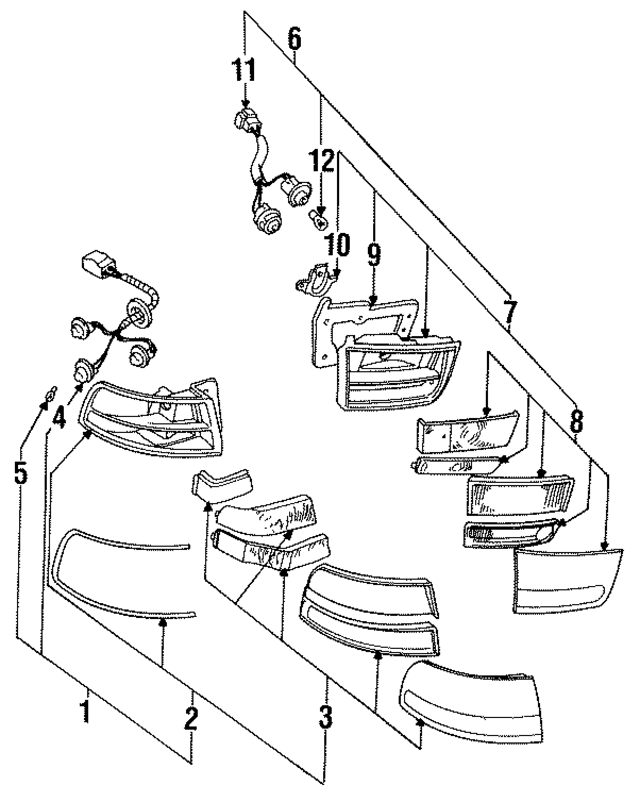 H380513J1A - Electrical: Lens Assembly for Mazda Image