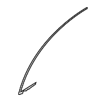 828503N010 - Body: Frame Molding for Hyundai: Equus Image