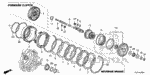 22500RBL003 - Transmission - Automatic: CLUTCH ASSY., FORWARD for Honda Image