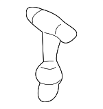 7432350030A0 - Body: Visor Stay for Lexus Image