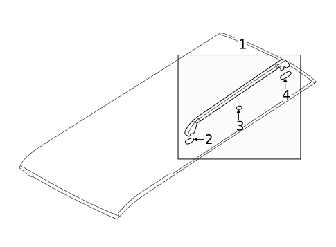 Luggage Carrier for 2002 Mitsubishi Montero Sport #1
