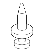 C2S9354 - Body: Lower Extension Retainer Clip for Jaguar Image