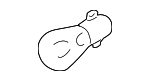 MS820037 - Electrical: Signal Lamp Bulb for Mitsubishi Image