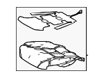 7151235080 - : Seat Cushion Pad for Toyota Image