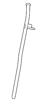 12592934 - Engine: Tube for Buick: Lucerne, Terraza | Chevrolet: Impala, Malibu, Monte Carlo, Uplander | Pontiac: G6, Montana | Saturn: Aura, Relay, Vue Image