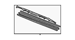 76630S0KA01 - : Wiper Blade for Acura Image