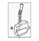 76840S0KA01 - Body: Washer Reservoir for Acura Image
