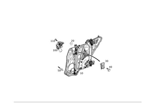 Window Regulator for 2021 Mercedes-Benz CLA250 #0