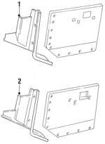 E3UZ1202344B1E - Body: Cowl Kick Panel for Ford Image