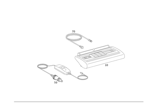 Telefax for 2009 Mercedes-Benz S550 #0