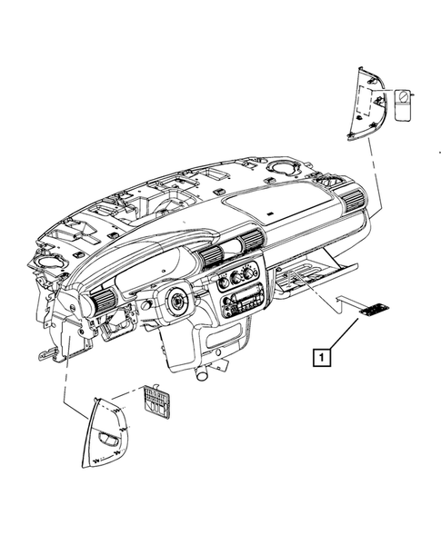Interior for 2008 Chrysler Sebring #0