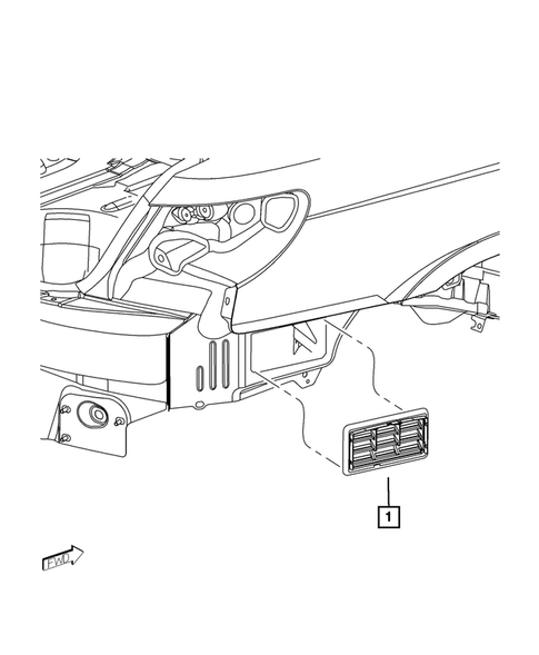 Air Ducts for 2012 Chrysler 200 #1