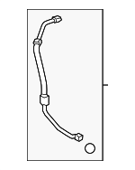 887040E400 - : Suction Hose for Lexus: RX350h, RX450h+ Image