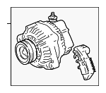 270605028084 - : Alternator for Lexus: LS430, SC430 Image