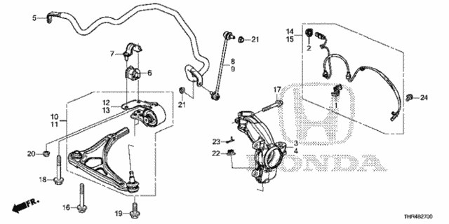Front Knuckle for 2019 Honda Odyssey #0