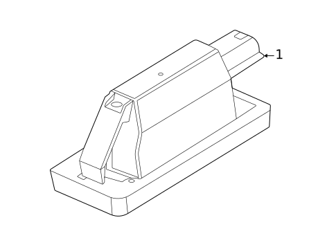 License Lamps for 2022 Nissan Rogue #0