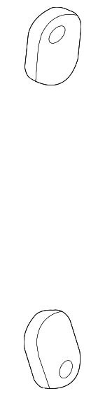 99654361102 - Body: Quarter Glass Gasket for Porsche: 911 Image