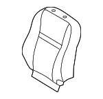 7107412J80B1 - Body: Seat Back Cover for Toyota: Corolla Image