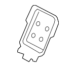 589F650020 - Body: Lower Bracket for Lexus: LS460, LS600h Image