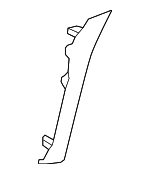 5543502590C0 - Body: Center Molding for Toyota: Corolla Image