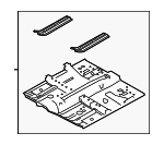 5251C643 - Body: Front Floor Pan for Mitsubishi Image