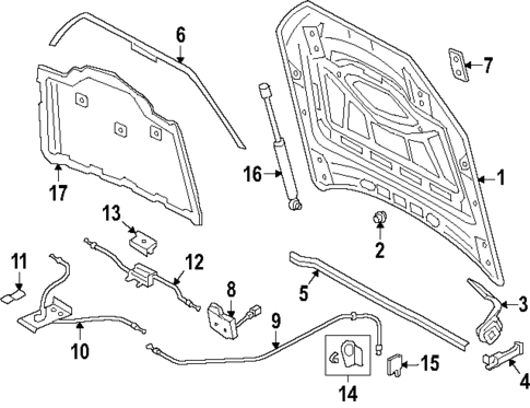 Hood & Components for 2025 Audi SQ7 #0
