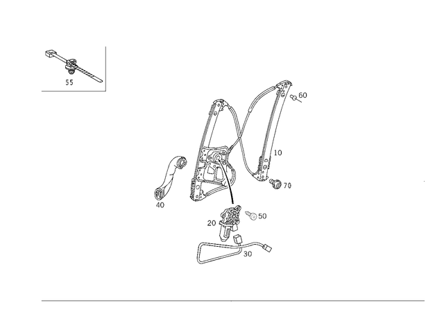 2207201746 - Front Doors: Window Lifter for Mercedes-Benz Image image
