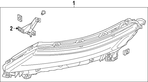 Combination Lamps for 2025 Mitsubishi Outlander #0