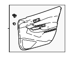 67620F401123 - : Door Trim Panel for Toyota Image