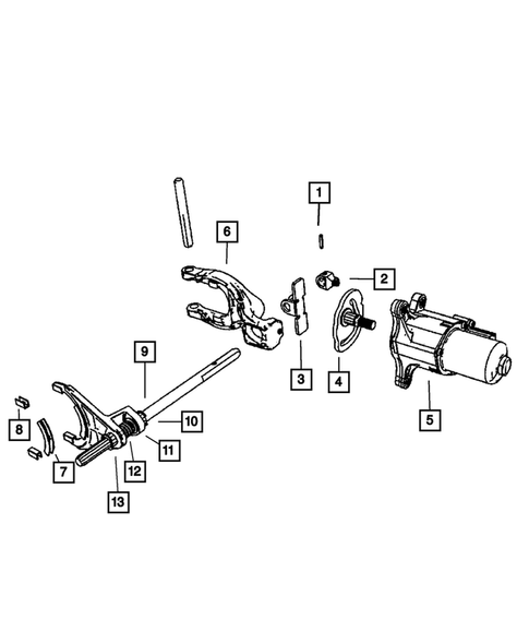 Fork and Rails for 2008 Jeep Liberty #0