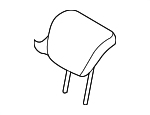 30615607 - Body: Headrest for Volvo: S40, V50 Image