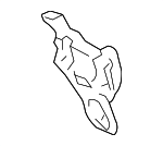 8621267 - Body: Crash Pad for Volvo: S40, V50 Image