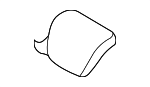 39867422 - Body: Headrest Cover for Volvo: S40, V50 Image