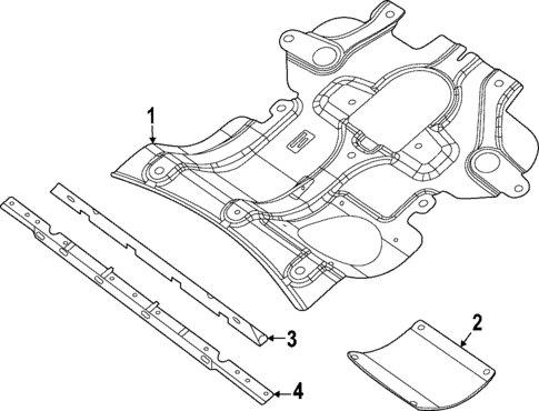 Splash Shields for 2025 Jeep Grand Cherokee #1