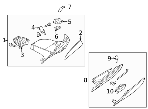 Glove Box for 2011 Mazda 3 #0