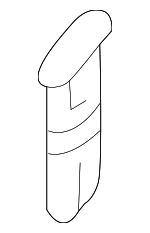 6R4837732A - Body: Frame Molding Clip for Volkswagen: Passat Image