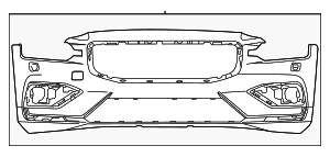 39796244 - : Bumper Cover for Volvo Image