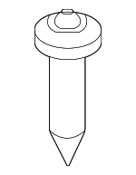 986116 - Body: Bumper Cover Screw for Volvo: 760, C30, C40 Recharge, C70, EC40, EX30, EX90, S40, S60, S60 Cross Country, S80, S90, V50, V60, V60 Cross Country, V70, V90, V90 Cross Country, XC60, XC70, XC90 Image
