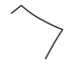 86120KL000 - : Windshield Molding for Hyundai: Ioniq 6 Image