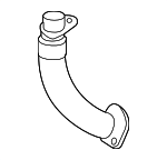 11428629970 - Engine: Oil Outlet Tube for BMW: 228i Gran Coupe, 228i xDrive Gran Coupe, 230i, 230i xDrive, 330e, 330e xDrive, 330i, 330i xDrive, 430i, 430i Gran Coupe, 430i xDrive, 430i xDrive Gran Coupe, 530e, 530e xDrive, 530i, 530i xDrive, M2, X1, X2, X3, X4, Z4 Image