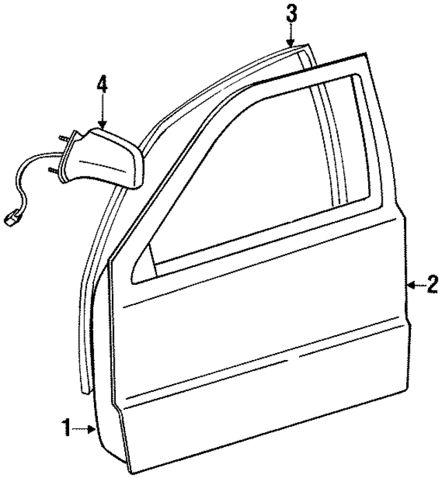 4883021 - : Mirror for Mopar Image