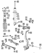 5180772AB - : Suspension Shock Absorber for Mopar Image