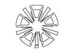 22240109027X46 - Tire &amp; Wheel: Wheel for Mercedes-Benz Image