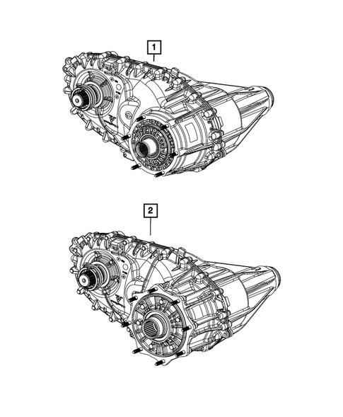 Transfer Case and PTU Assembly for 2024 Ram 3500 #0