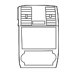 1HK04XXXAB - Body: Instrument Panel Bezel for Mopar Image
